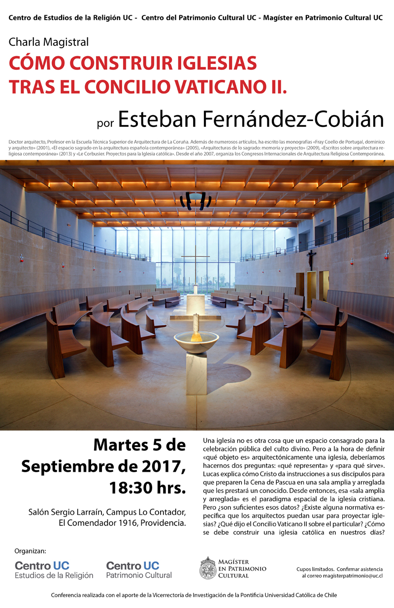 05 SEPTIEMBRE Conferencia de Esteban Fernández Cobián