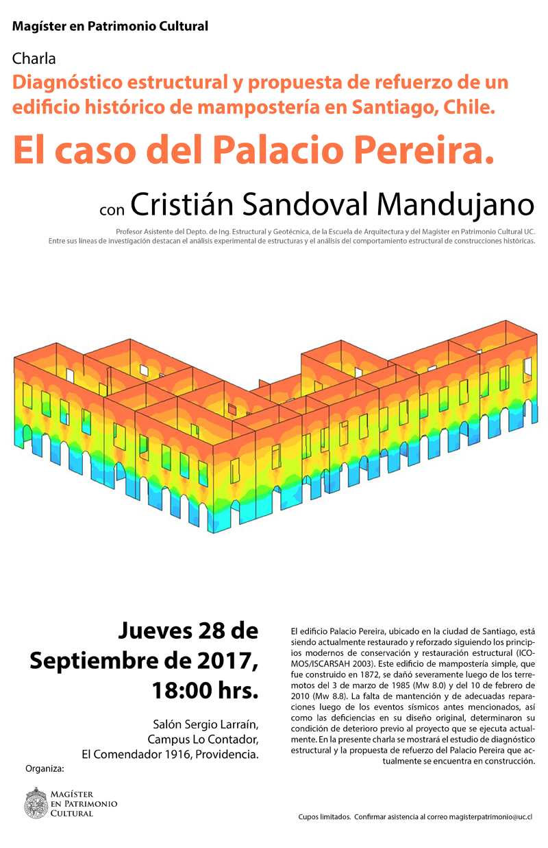 28 SEPTIEMBRE Conferencia de Cristián Sandoval
