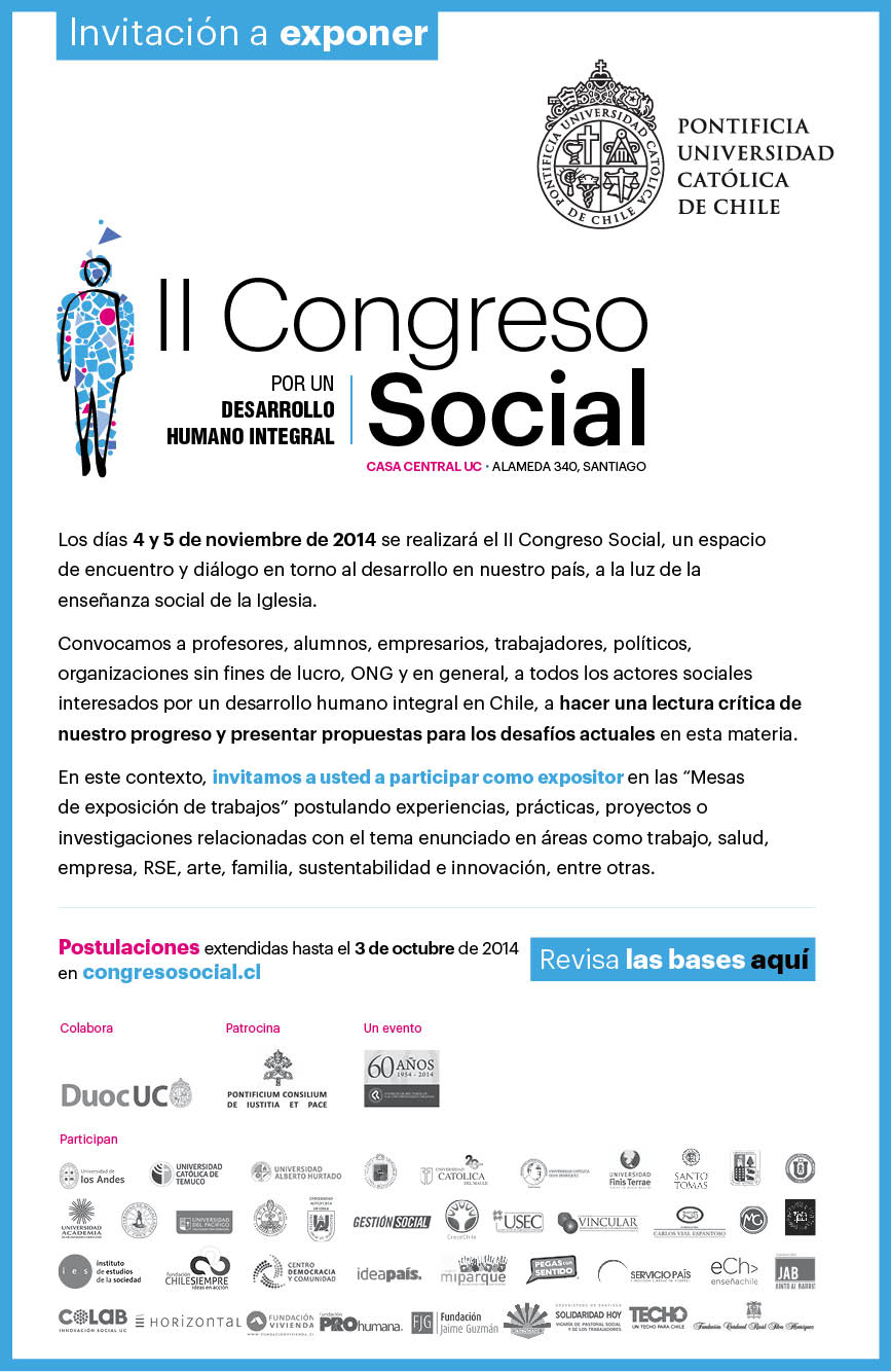 Invitacion extendida II Congreso Social